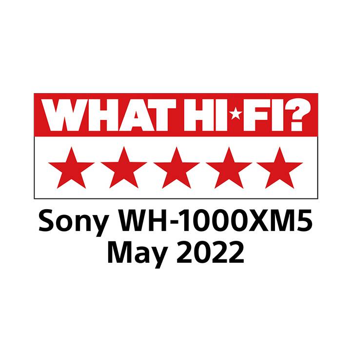 SONY WH-1000XM5 (ANC, Bluetooth 5.2, Argent)