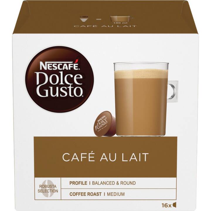 NESCAFÉ DOLCE GUSTO Capsule di caffè Café au Lait (16 pezzo)