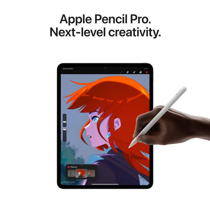 APPLE iPad Pro 11 WiFi + Cellular 2024 Nanotexture (11", 2 TB, Nero siderale)