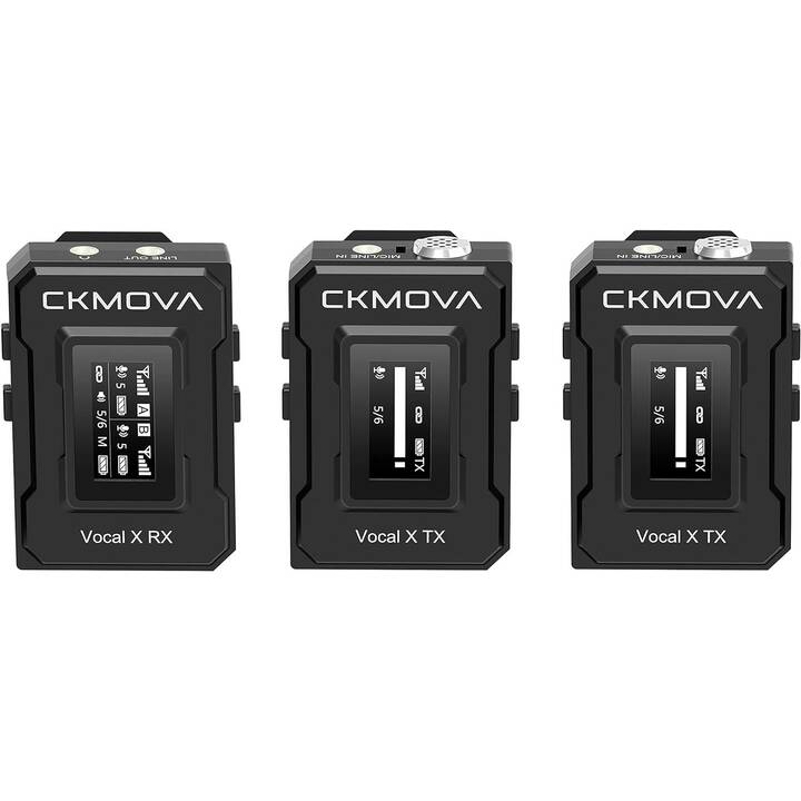 CKMOVA  Vocal X V2 MK2 Mikrofonset (Schwarz)