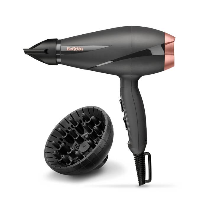 BABYLISS Smooth Pro 2100  (2100 W, Nero, Roségold)