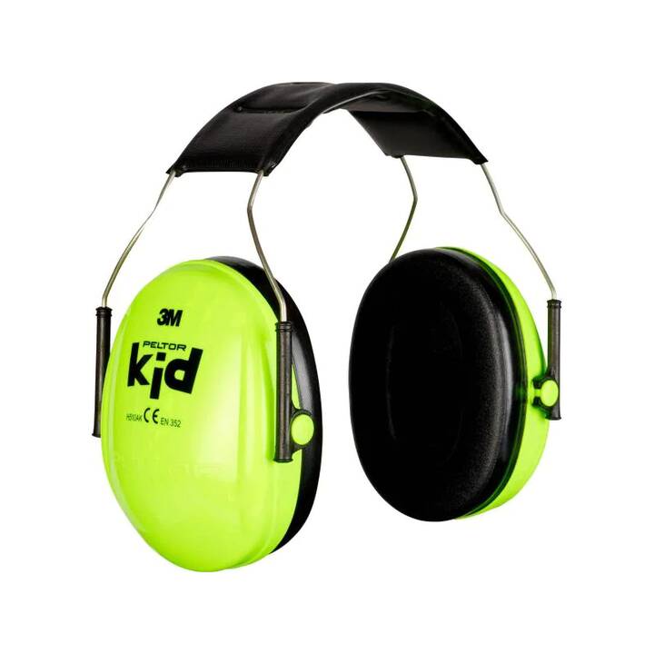 3M Kapsel-Gehörschutz für Kinder Peltor Kid (Neongrün)