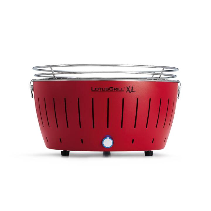 LOTUSGRILL XL Holzkohlegrill (Rot)