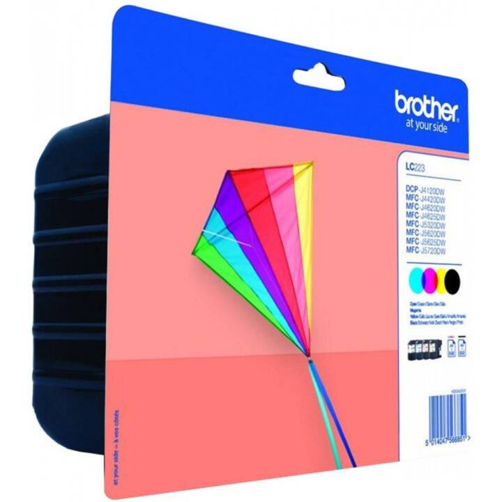BROTHER LC-223 (Giallo, Nero, Magenta, Cyan, Multipack)