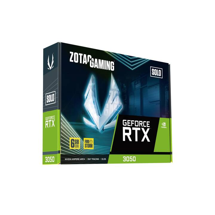 ZOTAC Gaming Solo Nvidia GeForce RTX 3050 (6 Go)