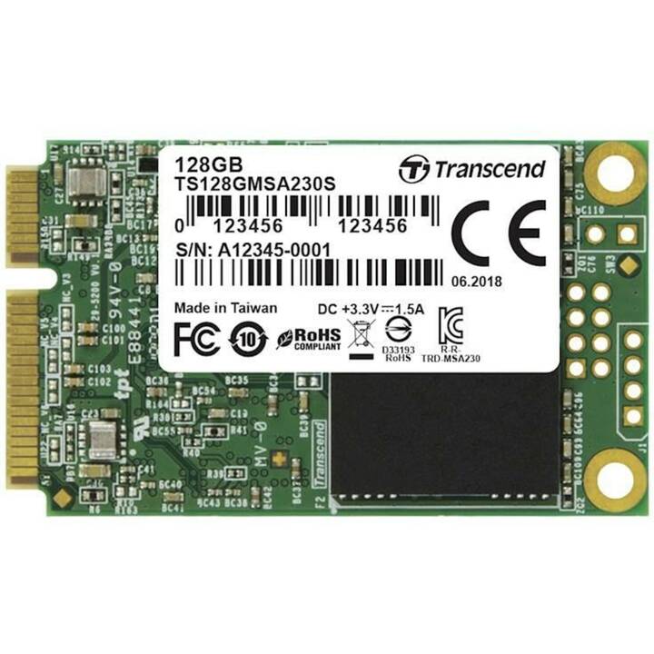 TRANSCEND 230S  Solid State Drive (SATA-III, 128 GB)