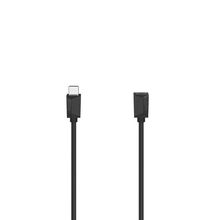 HAMA USB-Kabel (USB C, USB Typ-C, 0.5 m)