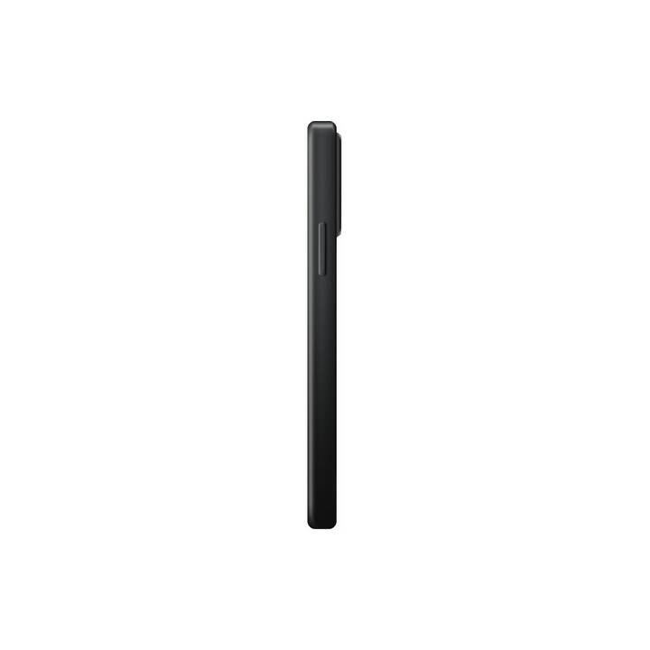 XQISIT Backcover MagSafe (iPhone 14 Pro, Einfarbig, Schwarz)