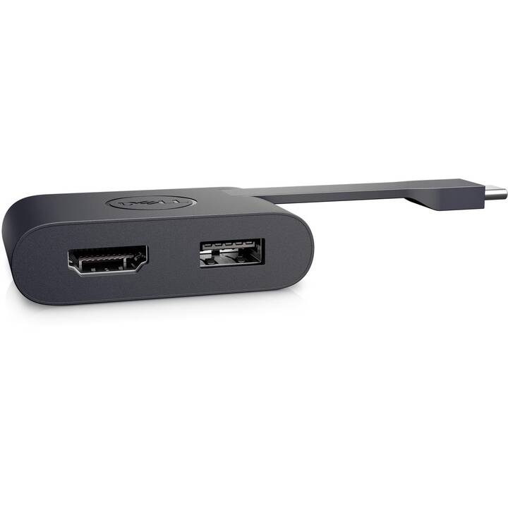 DELL Adaptateur (HDMI 2.0, USB A, USB C)