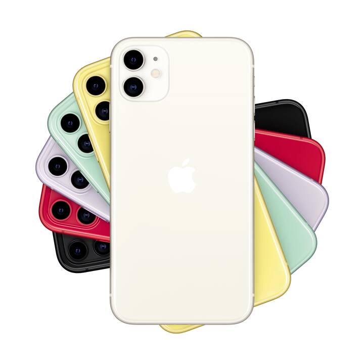 APPLE iPhone 11 (6.1", 64 GB, 12 MP, Bianco)