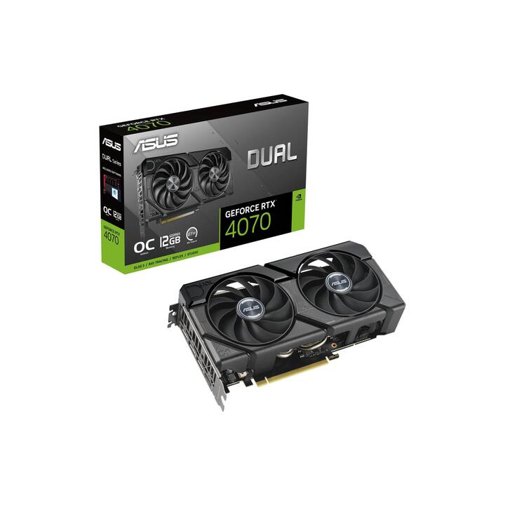 ASUS Dual Nvidia GeForce RTX 4070 (12 Go)