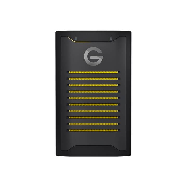 SANDISK PRO G-DRIVE ArmorLock (USB Typ-C, 1 TB, Schwarz)
