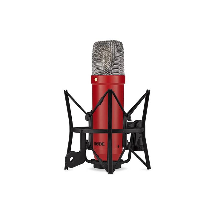 RØDE NT1 Sigature Microphone à main (Noir, Rouge)
