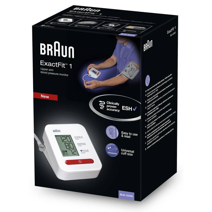 BRAUN Blutdruckmessgerät ExactFit 1 BUA 5000 (Oberarm)