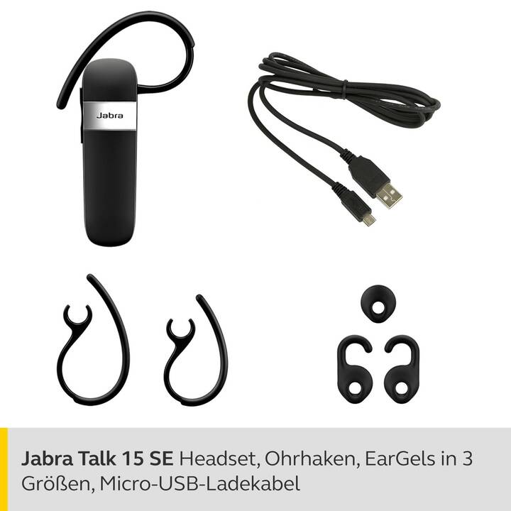 JABRA Talk 15 SE (Bluetooth 5.0, Schwarz)