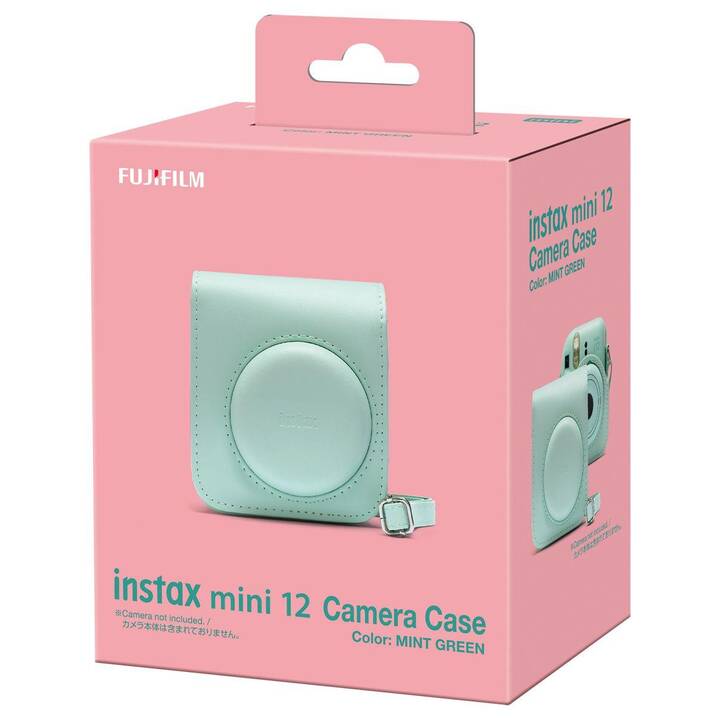 FUJIFILM Instax Mini 12 Custodie per fotocamere (Verde menta)