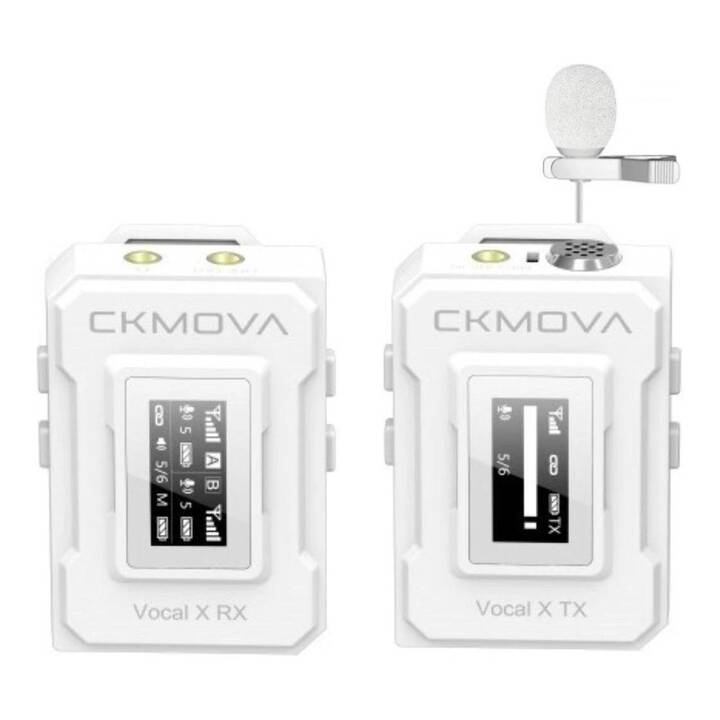 CKMOVA Vocal X V1W MK2 Mikrofonset (Weiss)