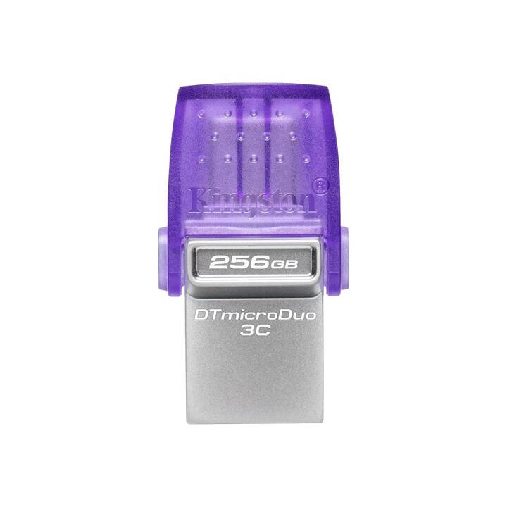 KINGSTON TECHNOLOGY DT MicroDuo 3C (256 GB, USB 3.2 Typ-A, USB 3.2 Typ-C)