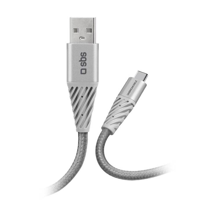 SBS Extreme Câble (USB Typ-A, USB Type-C, 1.5 m)