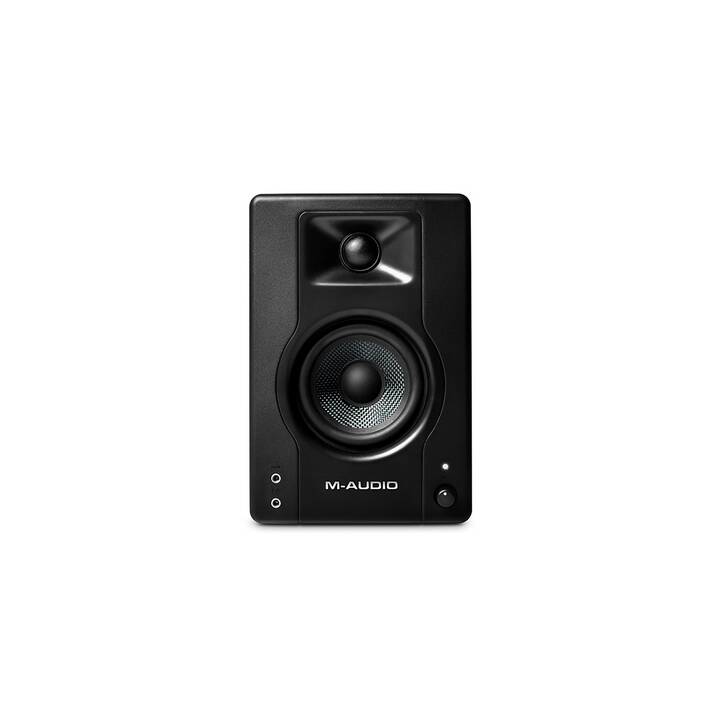 M-AUDIO BX3 (120 W, Monitorlautsprecher, Schwarz)