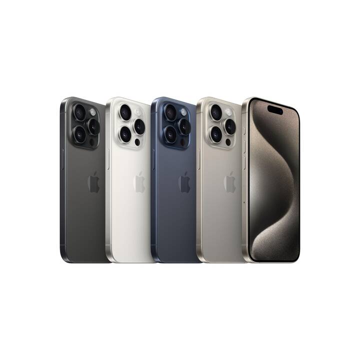 APPLE iPhone 15 Pro (128 GB, Titan Schwarz, 6.1", 48 MP, 5G)