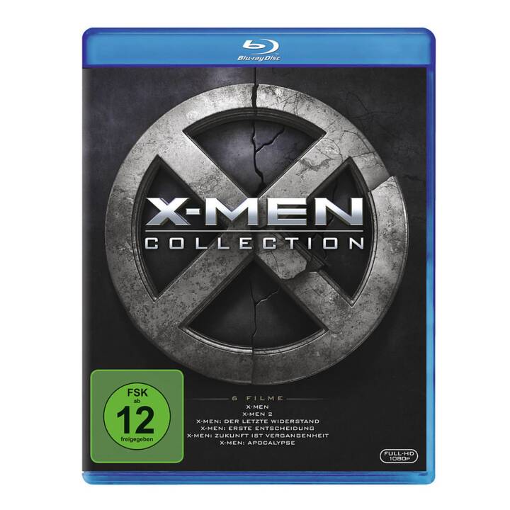 X-Men Collection - 6 Filme (DE)