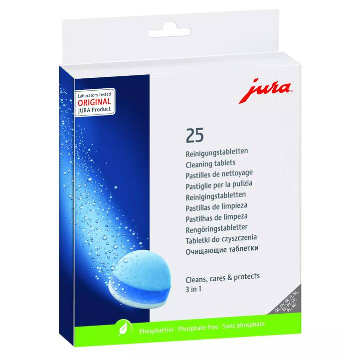 JURA 3-phase cleaning tablets