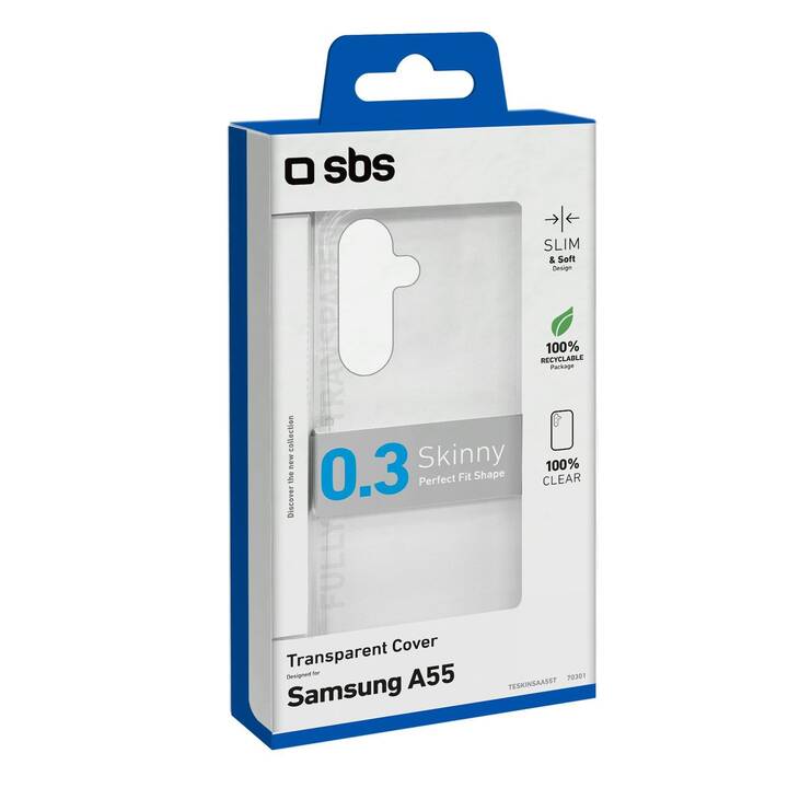 SBS Backcover Skinny (Galaxy A55, Transparente)