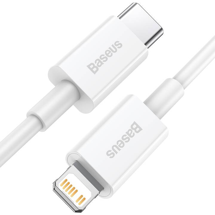 BASEUS Câble (USB-C, Lightning, 0.25 m)