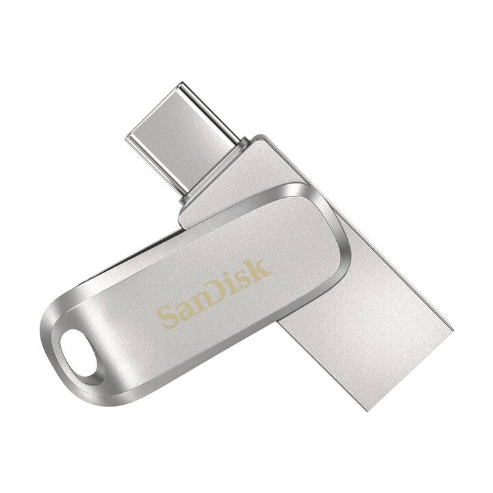 SANDISK Ultra Dual Drive Luxe (128 GB, USB 3.1 de type A, USB 3.1 de type C)