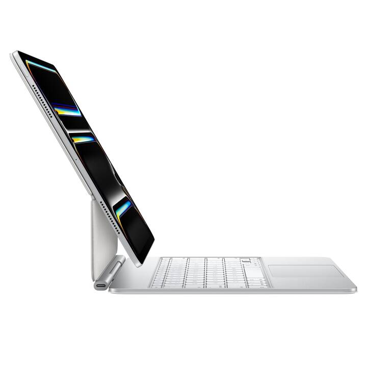 APPLE Magic Keyboard pour iPad Pro 13" M4 (13", iPad Pro M4, Blanc)