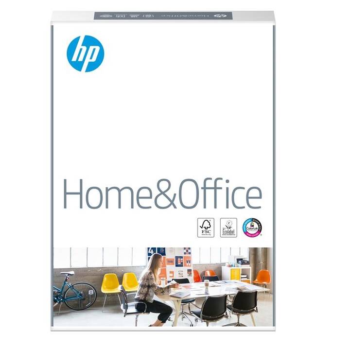 HP Home & Office Kopierpapier (5 x 500 Blatt, A4, 80 g/m2)