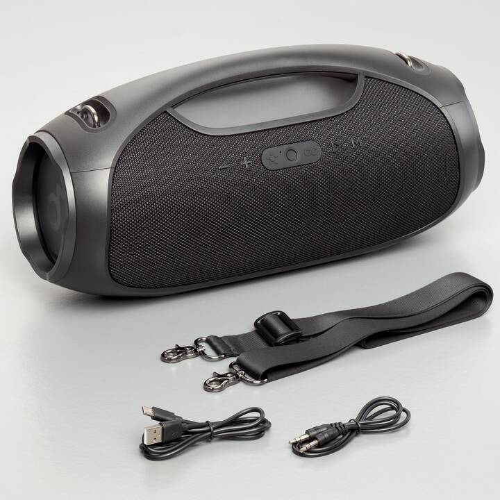 INTERTRONIC Bluetooth-Lautsprecher (Schwarz)