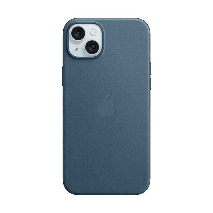 APPLE Backcover Fine Woven (iPhone 15 Plus, Blu)