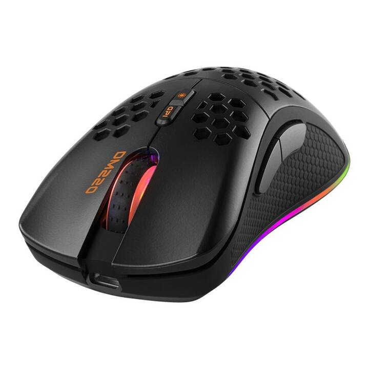 DELTACO DM220 Lightweight RGB Mouse (Cavo e senza fili, Gaming)