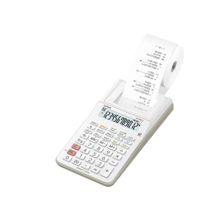 CASIO HR-8RCEWE Calculatrice-imprimante