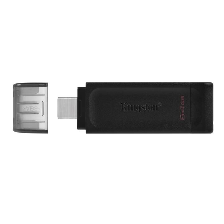 KINGSTON TECHNOLOGY DT70 (64 GB, USB 3.1 de type C)