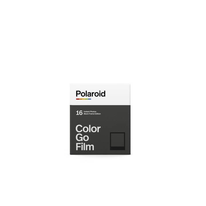 POLAROID Go Color - Black Frame Edition - 16x Sofortbildfilm (Schwarz)