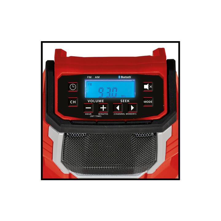 EINHELL TC-CR Radio cantiere (Rosso)