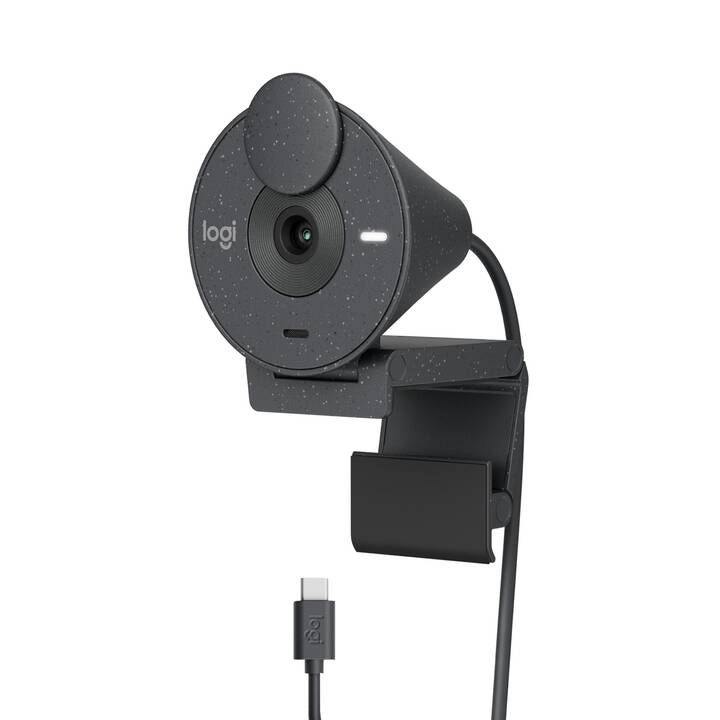 LOGITECH Brio 305 Webcam (2 MP, Grafite)