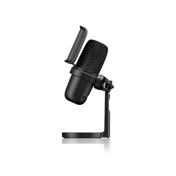 REAL-EL MC-700 Microphone de table (Noir)