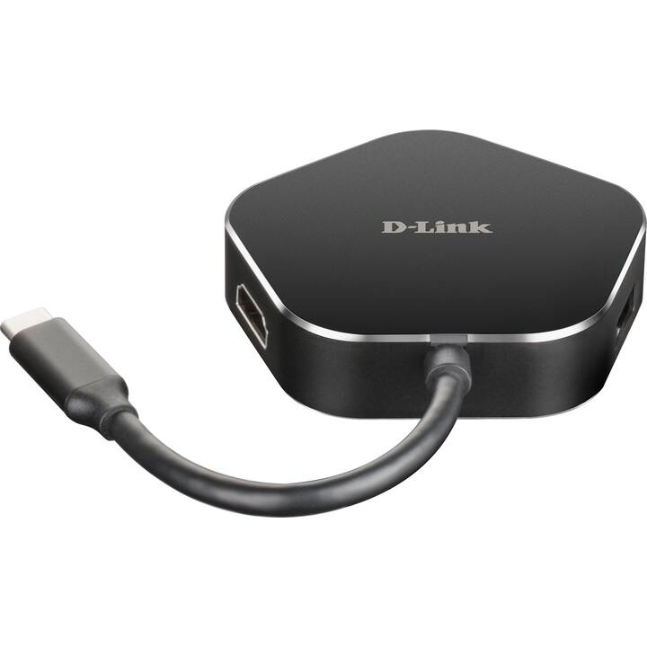 D-LINK DUB-M420 (4 Ports, HDMI, USB Typ-A, USB Typ-C)