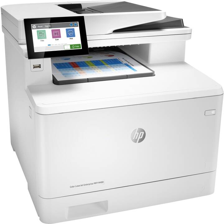 HP Color LaserJet Enterprise MFP M480f (Laserdrucker, Farbe, USB)