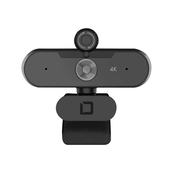 DICOTA PRO Plus Webcam (3840 x 2160, Nero)