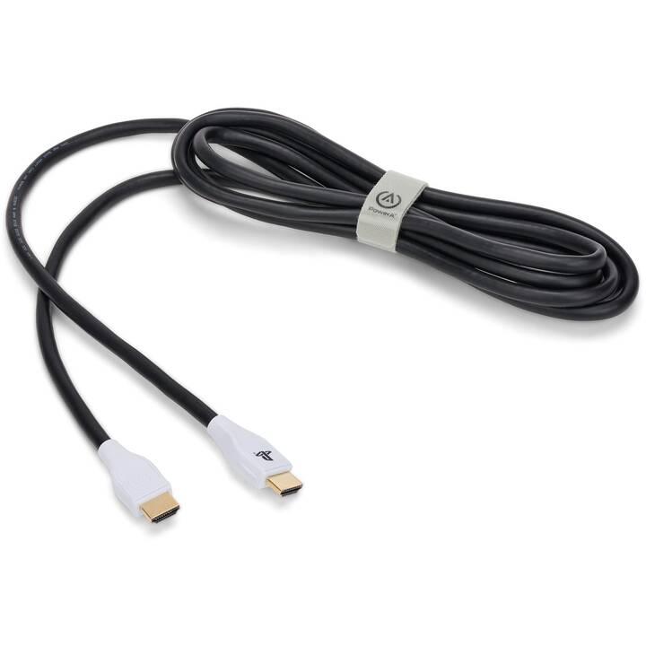 POWER A HDMI 2.1 8K Câble (PlayStation 5, Noir, Blanc)
