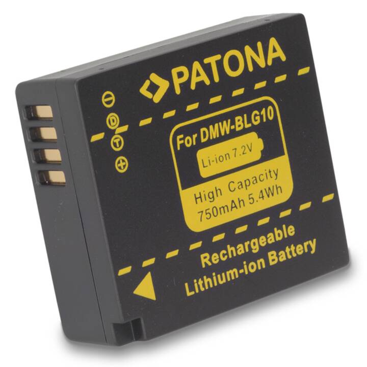 PATONA Panasonic Accu de caméra (Lithium-Ion, 770 mAh)