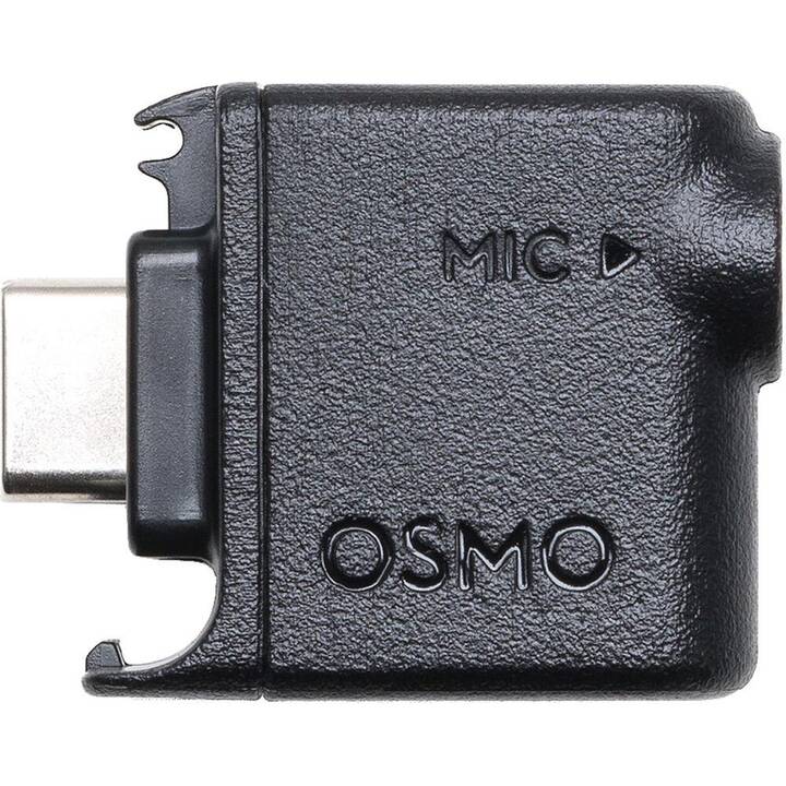 DJI Osmo Action 3.5mm Audio Adapter (Schwarz)