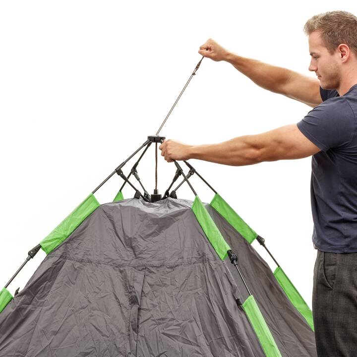 DIVERSE Iglu Tent (Campingzelt, Grau)
