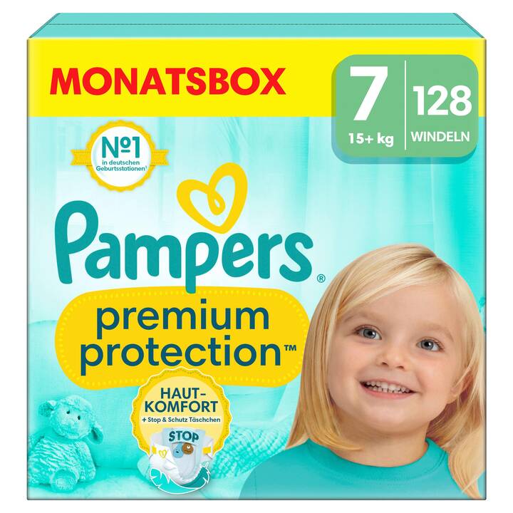 PAMPERS Premium Protection 7 (128 Stück)