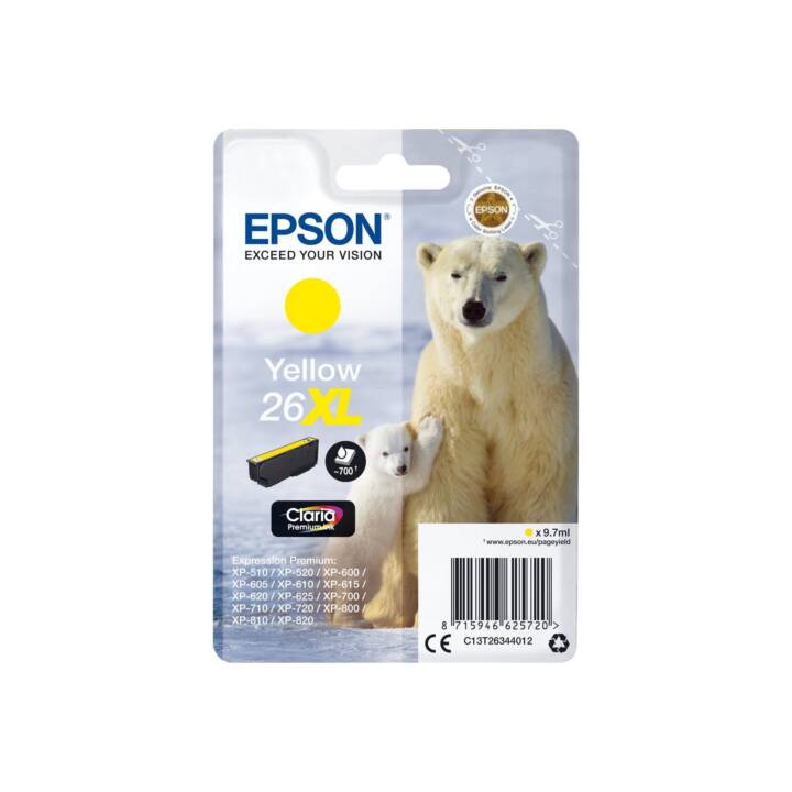 EPSON T26344012 (Gelb, 1 Stück)